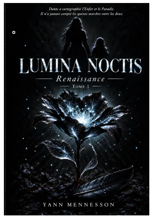 Couverture du premier tome, Lumina Noctis : Renaissance